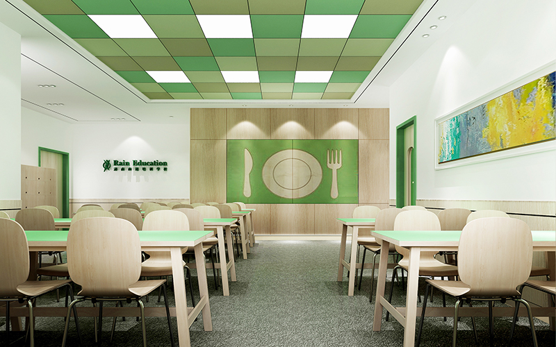 幼兒培訓(xùn)學(xué)校裝修設(shè)計(jì)案例